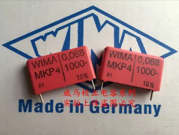 Безплатна Доставка на 5 бр./10 бр. WIMA Германия кондензатор MKP4 1000V0.068UF 1000V683 68nf P = 22,5 mm