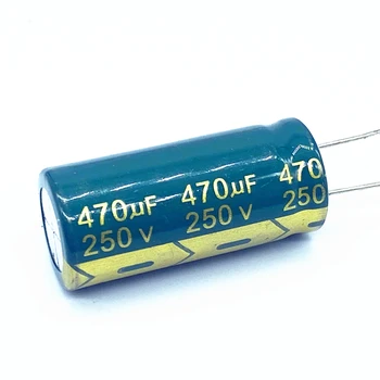 30 бр./лот, висока честота на низкоомный 250 470 uf, алуминиеви електролитни кондензатори размер 18X40 470 uf, 20%