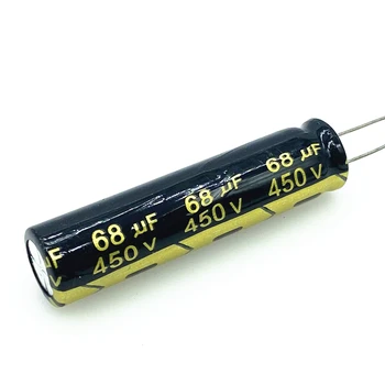 6 бр./лот 68 icf 450 68 icf алуминиеви електролитни кондензатори Размер от 13*50 20%
