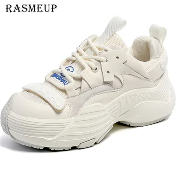 RASMEUP / 2023; Дамски обувки Сив цвят; Дамски спортни обувки; Модни Реколта женски Маратонки За бягане; Удобни Ежедневни Обувки За момичета
