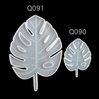 Влакчета Maple Leaf Monstera Силиконови Форми за форми на листа от епоксидна смола, Форми за леене, Инструменти за ръчна работа, Аксесоари за бижута