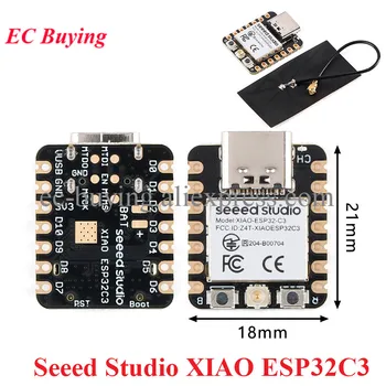 Seeeduino Seeed Studio XIAO ESP32-C3 WiFi Bluetooth-съвместима такса за разработка на Окото 5.0 Modul 4MB Flash 400KB SRAM за Arduino