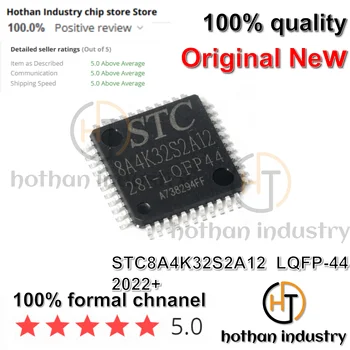 100% чисто Нов микропроцессорный контролер STC8A4K32S2A12 LQFP-44 с IC чипове