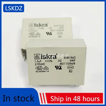 5-10 бр. защитен кондензатор Iskra 275V1.5uF 275V155 27,5 мм KNB1560 MKP, внесен от Европа