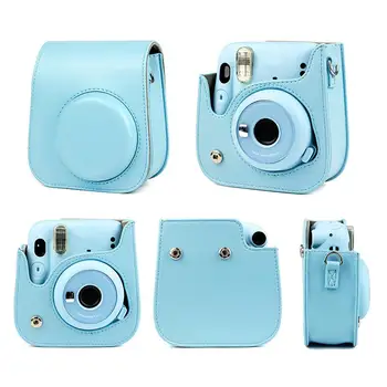 Защитен калъф за фотоапарат, Преносим Пътен калъф за съхранение, Чанта С подвижна регулируема каишка за фотоапарат миг печат Instax Mini 11